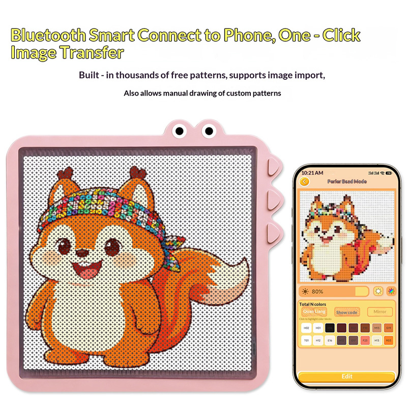 LED Intelligent Perler Bead Pe - Art Craft App ulasan dan harga