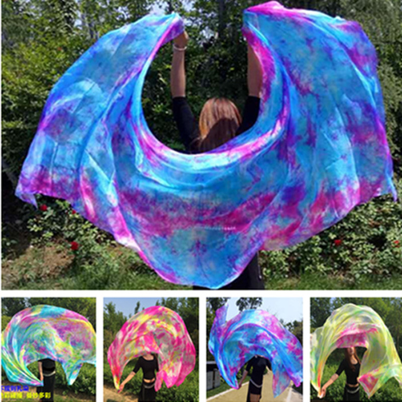 New tie-dye dancing 100% real  - Silk Painting Dye ulasan dan harga