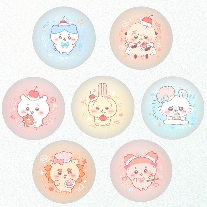 Badge Hachiware Usagi Momonga  - Art Craft Bag ulasan dan harga
