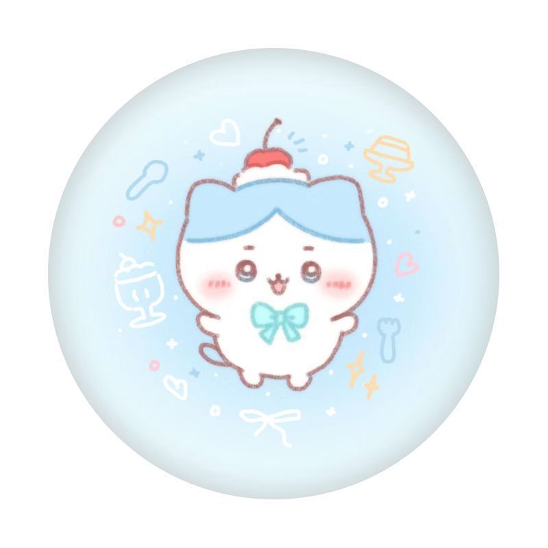 Badge Hachiware Usagi Momonga  - Art Craft Bag ulasan dan harga