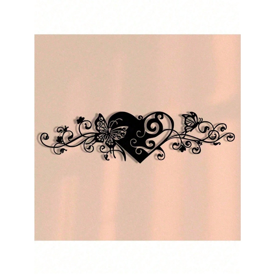 Minimalist 2D Metal Wall Art,  - Art Craft Butterfly ulasan dan harga
