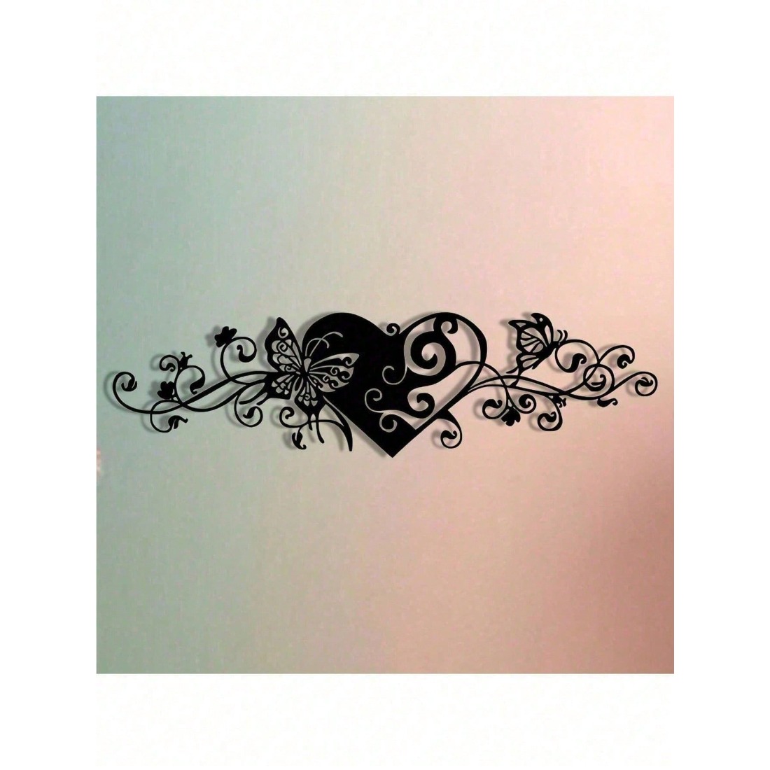 Minimalist 2D Metal Wall Art,  - Art Craft Butterfly ulasan dan harga