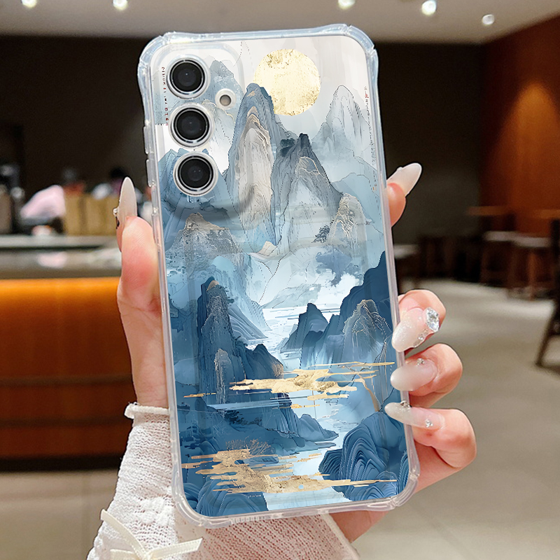 Mountain Landscape Pattern Pho - Art Craft Bag ulasan dan harga