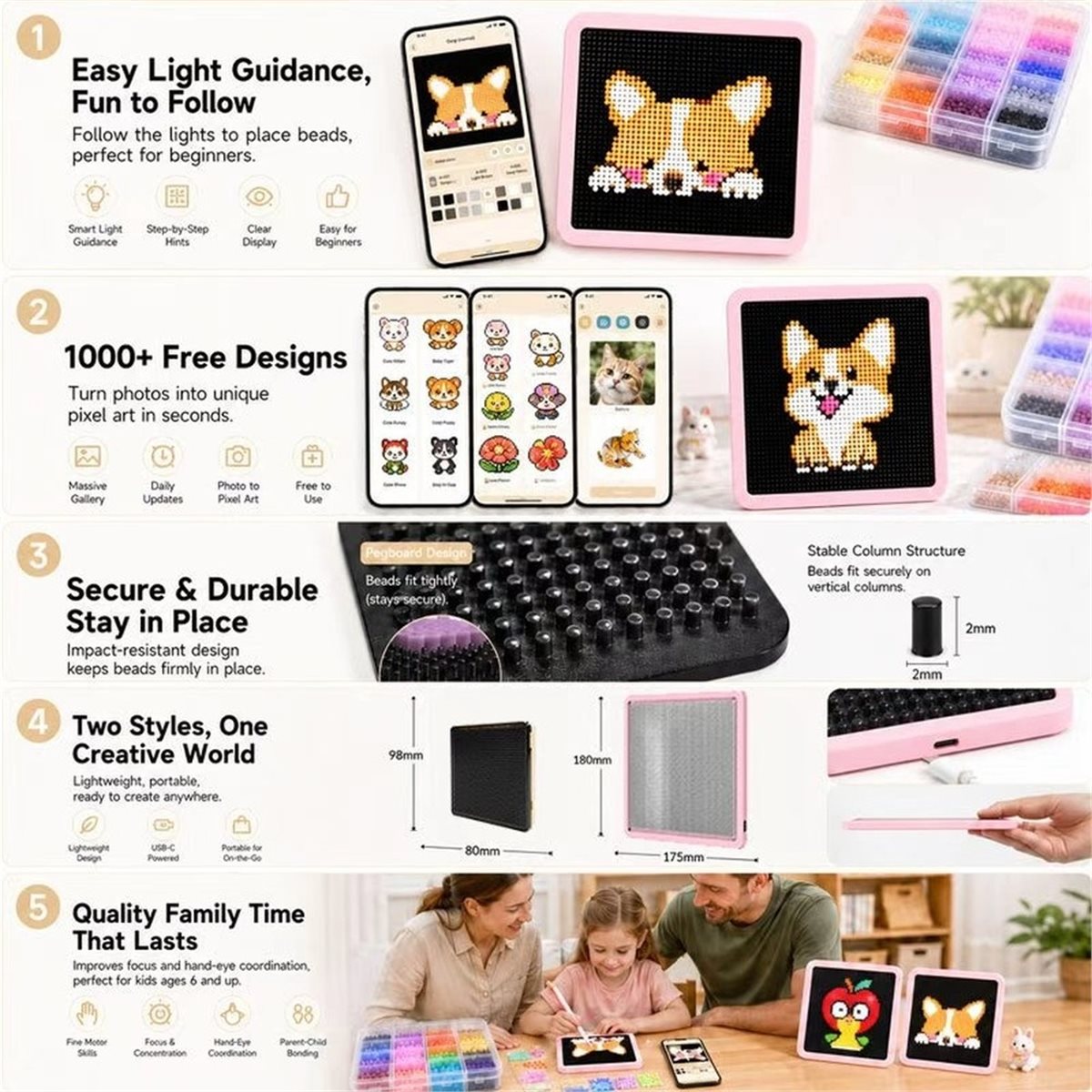 2026 New Tool Electronic LED F - Art Craft App ulasan dan harga