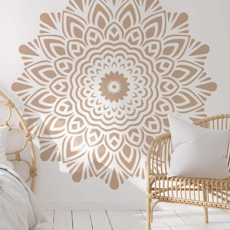 Mandala Large Painting Stencil - Art Craft Template ulasan dan harga