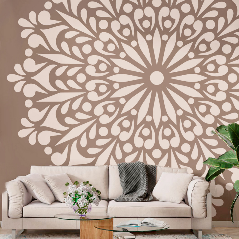 Mandala Large Painting Stencil - Art Craft Template ulasan dan harga