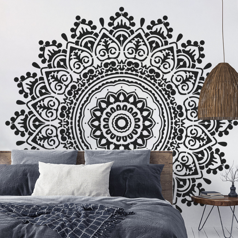 Mandala Large Painting Stencil - Art Craft Template ulasan dan harga