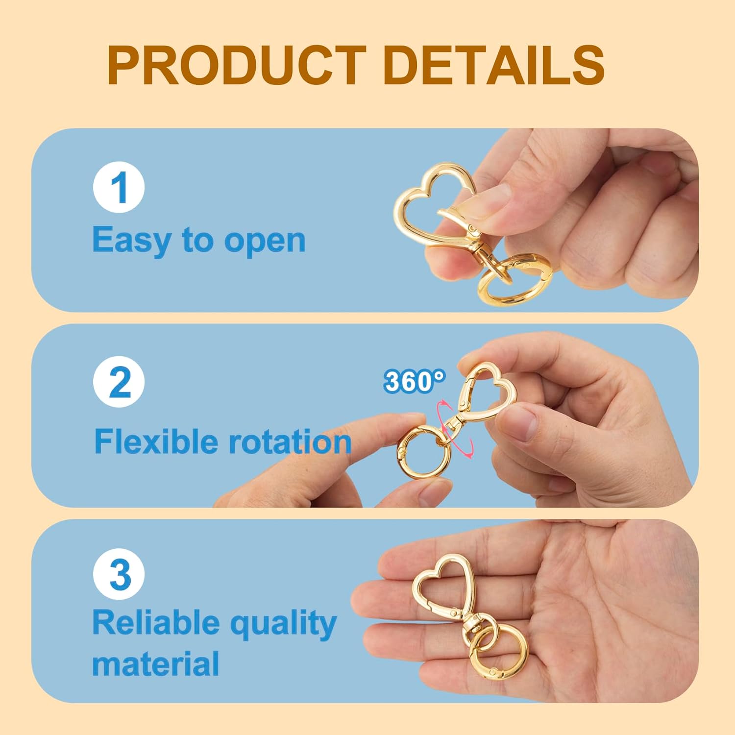 5/10/20/40 Sets Double Opening - Art Craft Gifts ulasan dan harga