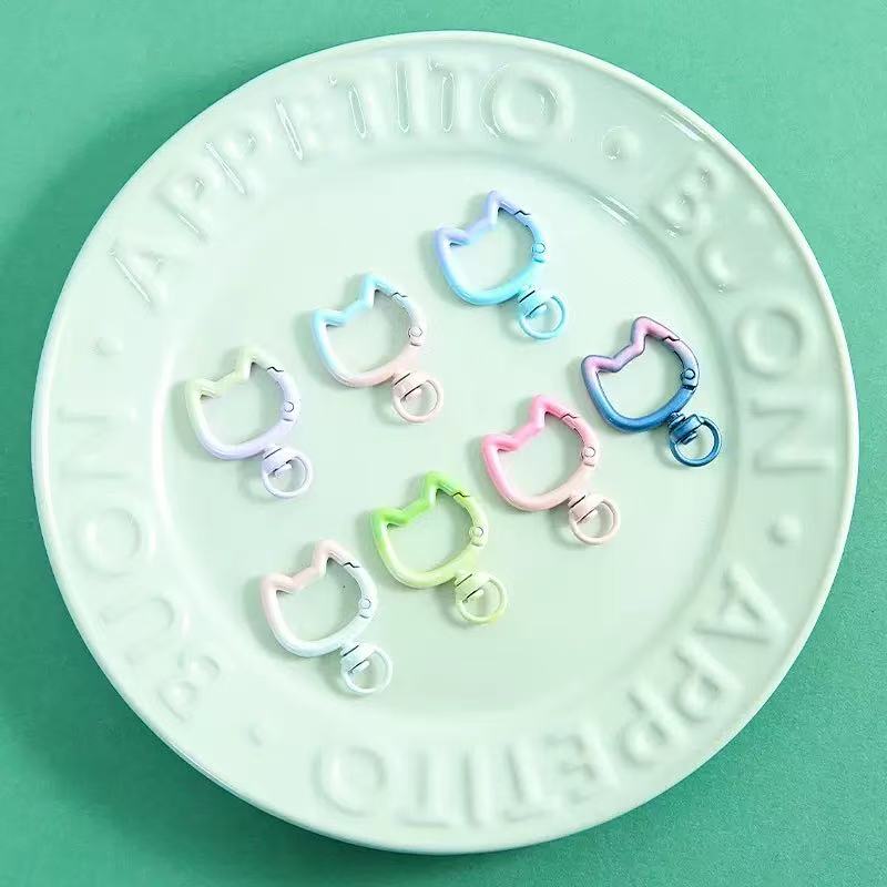 5-10PCS Gradient Cute Cat Clas - Art Craft Gifts ulasan dan harga